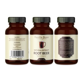 Pure and Natural Extracts for Baking and Flavoring - 4 OZ - Premium Quality Naturals Flavors for Baked Goods, Desserts, & Cooking (Root Beer Extract)