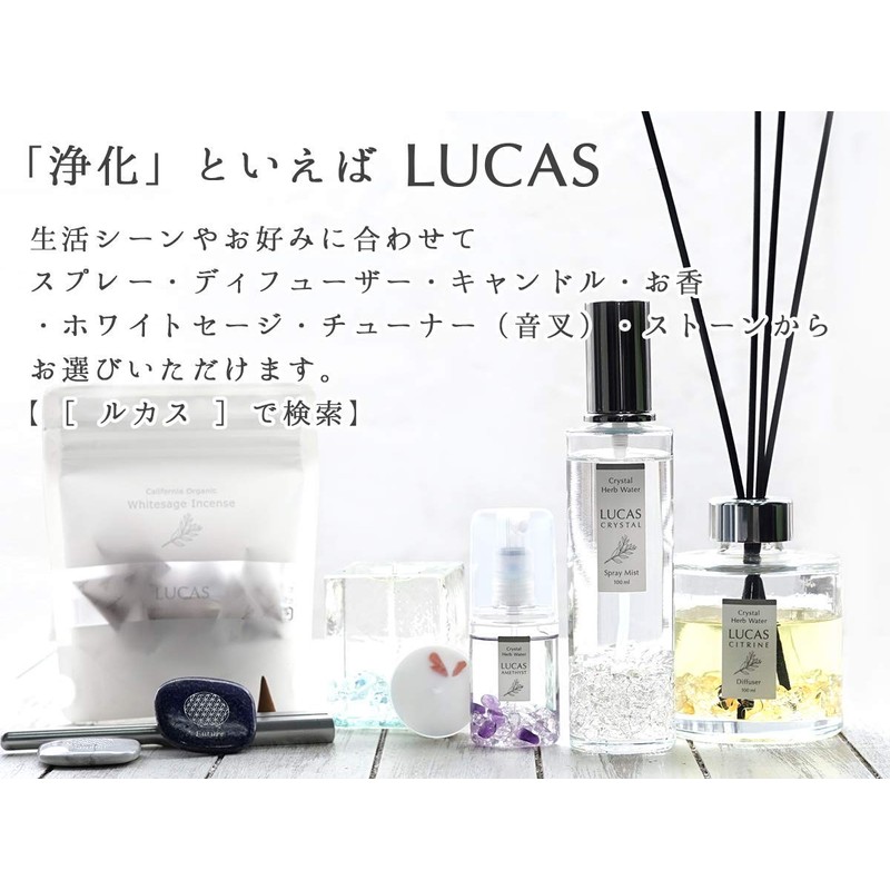LUCAS White Sage Purifying Incense (White Sage [Stick Type]) Purifying