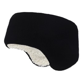 Sports Headband Winter for Men and Women - Ear Warmers Headbands Stretchy Sports Earmuffs Elastic Thermal Headband for Running, Jogging, Cycling and Motorcycle Driving (Black)