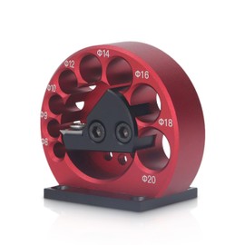 Dowel Maker, 8 to 20mm Dowel Maker Round Rod Auxiliary Tool, Aluminum Alloy Body Easy to Operate High Accuracy Cemented Carbide Blade Dowel Cutter for Woodworking