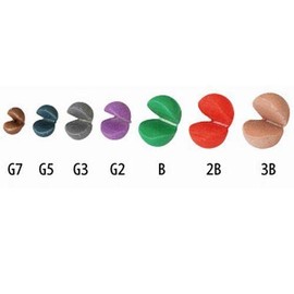 釣研 Tournament Gunball Color Type Red 2B