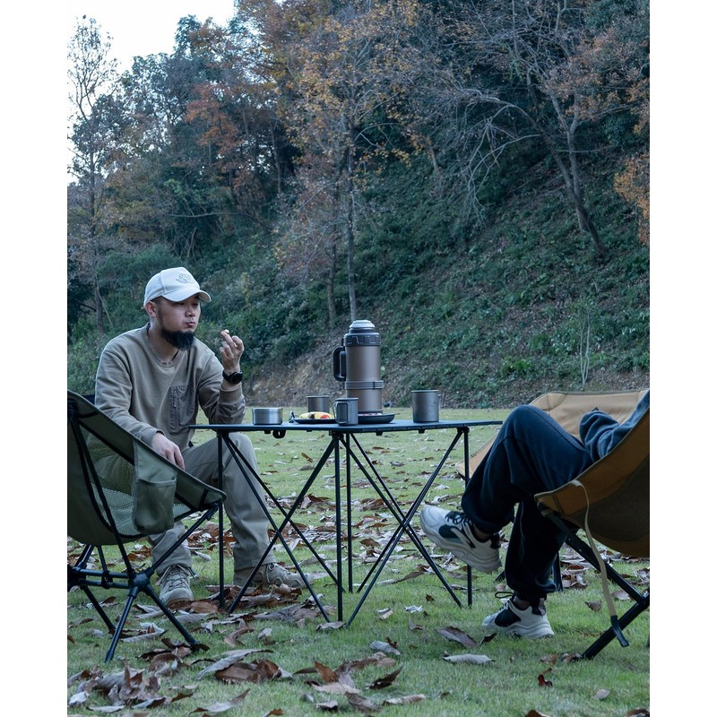 iClimb Ultralight Compact Camping Folding Table with Carry Bag (Reinforced