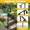 SPACEEUP handrails for Outdoor Steps Single Post Handrails for Outdoor