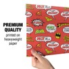 GRAPHICS & MORE Justice League Holiday Speech Bubbles Pattern Gift