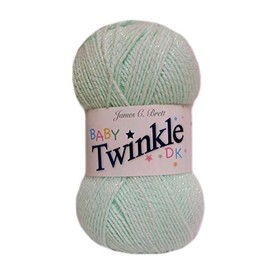 James Brett Twinkle Baby DK Double Knitting Wool Super Soft Glitter Yarn (Shade BT7) by James C Brett Yarn