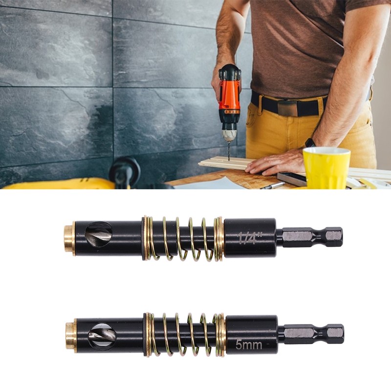 Hinge Drill Bit High Speed Steel Hinge Hole Puncher 5mm