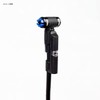 Panaracer BMP-24AEZ-B High Pressure Compatible, One-Touch Mini Floor Pump with