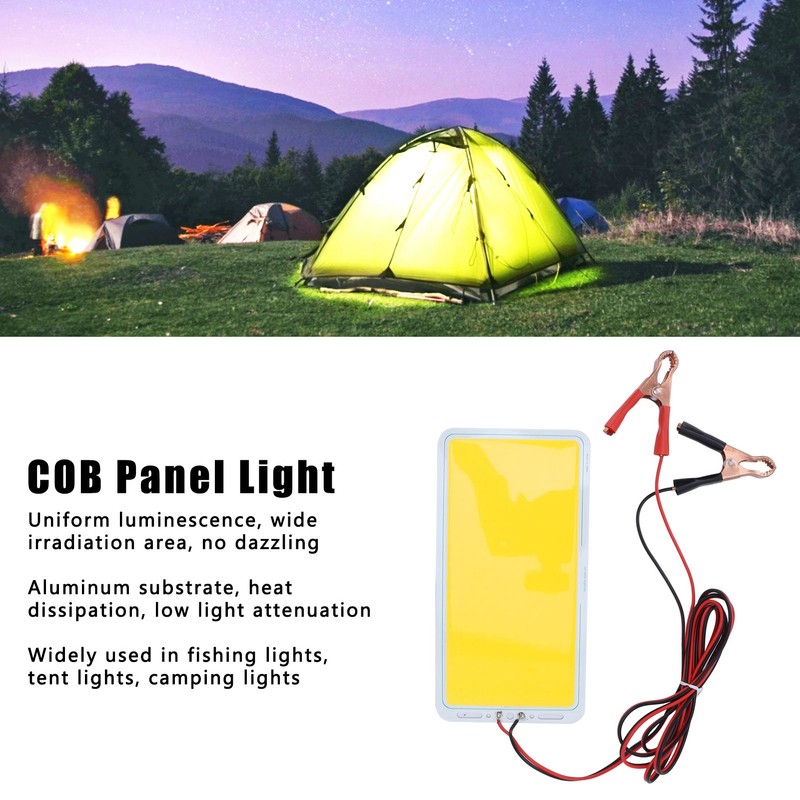 COB LED Panel Light with Clip DC12V/70W Integrated Lamp Source