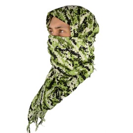 Shemagh Scarf - Military Scarf/Head Wraps |Tactical Camo Design| Hunting + More! - Doomsday Digital CA2150