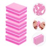 Beavorty 100pcs Block Nail File Double-sided Buffing Sponge for Manicure