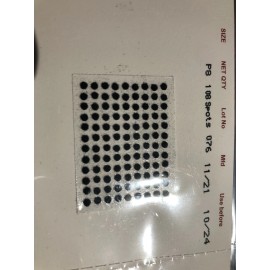 Eyetex Kumkum Red Bindi Stickers Size P8- 108 Spots - USA Seller