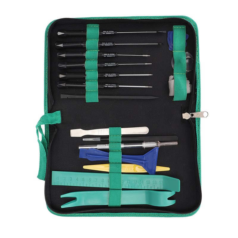 Professional Electronics Opening Pry Tool Repair Kit with Metal Spudger