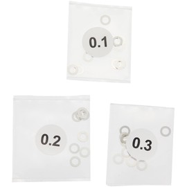 3 Racing 3RAC-SW03 Stainless Steel 0.1/0.2/0.01 inch (3 mm) Shim Spacer 0.1/0.2/0.3 Thickness (10 Each Piece) (Three Racing)