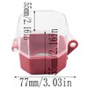 LQ Industrial Red Push Button Emergency Stop Switch Cover, Plastic,