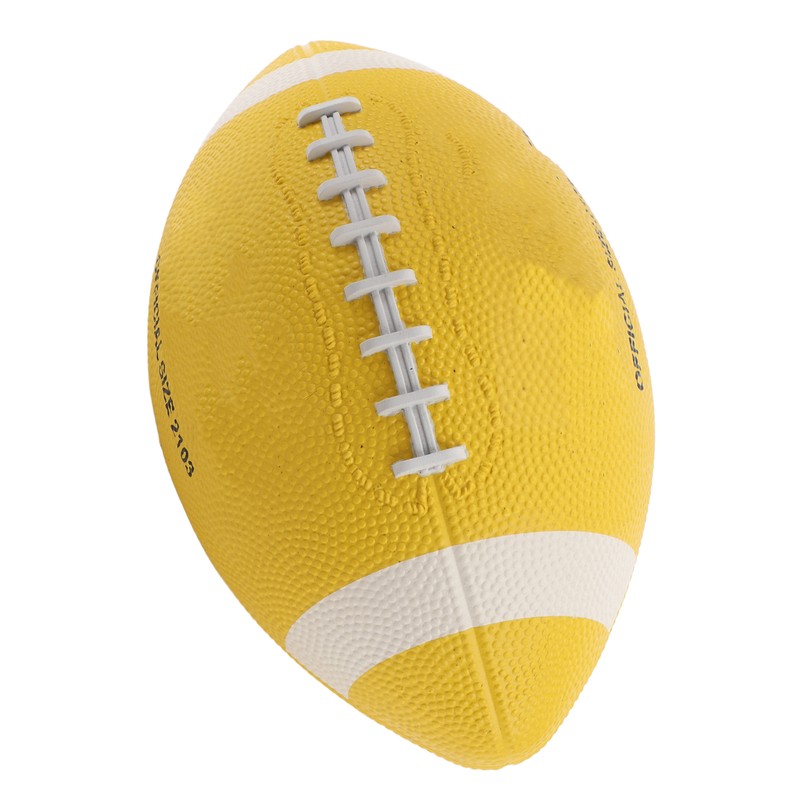 Rugby Ball Professional Size 3 Rubber Lightweight Portable High Elasticity