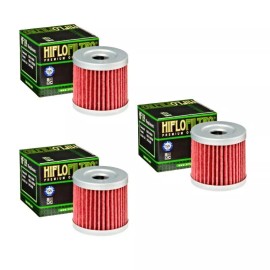 Hiflofiltro Suzuki DRZ400SM Genuine HiFlo Oil Filter HF139 DRZ DR-Z 400 400SM - Pack of 3