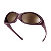 FEISEDY Wrap Around Fashion Sunglasses for Men Women Trendy Sport