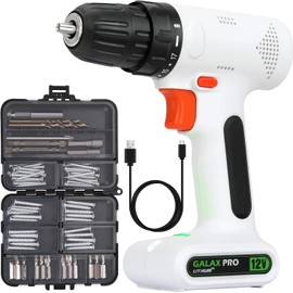 GALAX PRO 12V Light Weight Cordless Drill Driver with Work Light 18N.m, 3/8 Inch