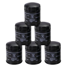 15208AA21A Engine Oil Filter Compatible with 2011-2025 Subaru Outback Legacy Impreza Forester XV Crosstrek Ascent Replace# 15208AA160 15208AA20A (6 Pack)