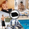 Tudomro 1 Piece Men's Body Wrap Towel L Adjustable Soft
