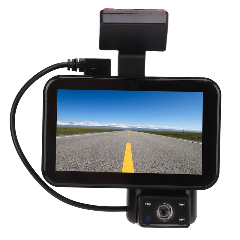 Dual Dash Cam High Definition 120 Degree Wide Angle Emergency