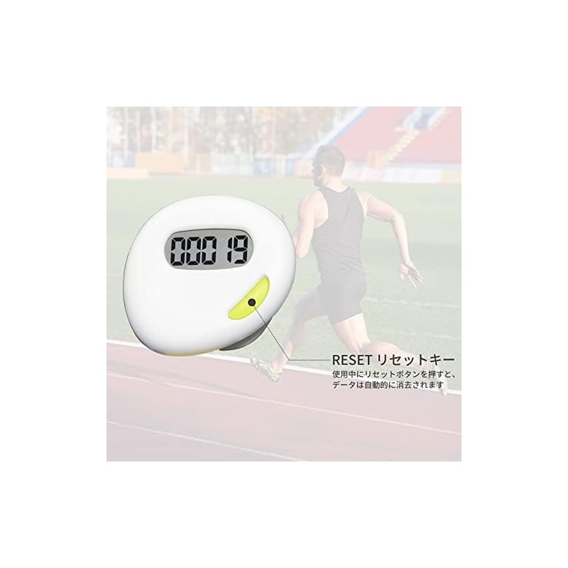 allbeschoi Pedometer, Pedometer, Electronic Pedometer, Mini Pedometer, 2D Sensor, Pedometer,