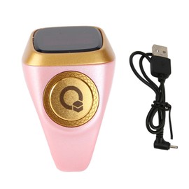 Smart Counter Ring with 0.49in Screen Support APP 20mm CNC Button Portable Intelligent Counting Finger Ring Pink