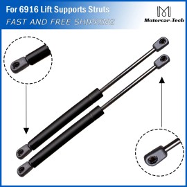 unbranded 6916 Lift Supports Struts Shocks 10'' 6.75'' 82lbs 10mm Ball Socket RV Tool Box