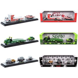 DCD Auto Haulers 8000-Piece Limited Edition 1/64 Diecast Models M2 Machines 'Soda' Set 3 Pieces Worldwide Release Exclusive for