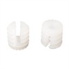 Alamic Plastic Dowel Plastic Hinge Dowel Inserts (100, 0.34"x0.39"(8.7mmx10mm) Split)
