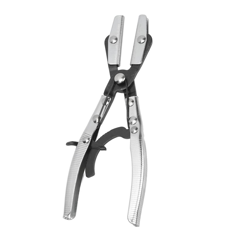 Hose Pinch Off Plier Ratcheting Jaws Swiveling Universal for Automobile