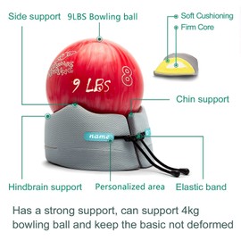 BAKLUCK Travel Pillow for Airplane Neck Chin Support Memory Foam Machine Washable Adults Unisex Neck Pillows for Travel Airplane Sleeping Car Office Grey Small