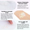 BowJian 2 White Body Glitter for Women Singer Concerts White