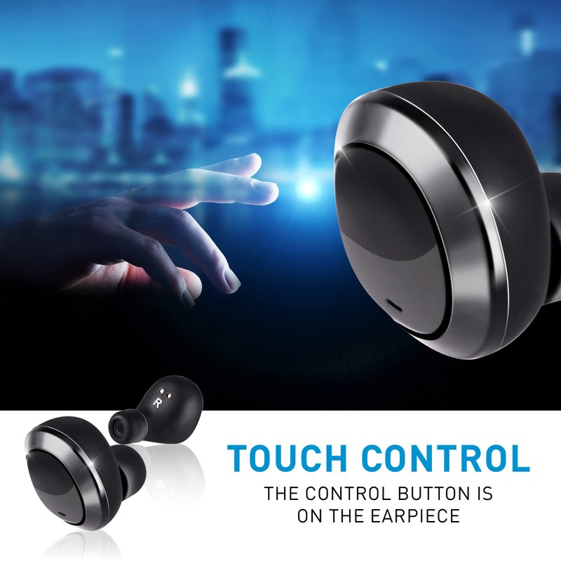 Grundig True Wireless Bluetooth Kopfhörer - 5 Stunden Spielzeit -