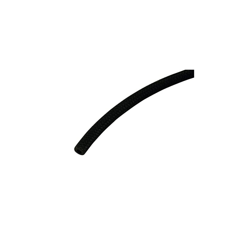 Connect 30938 Overbraided Fuel Line Hose,Black, 3.5mm ID 5m