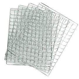 Bradley Smoker Stainless Steel Wire 4 Grill Racks, Roasting & Cooling Rack Set