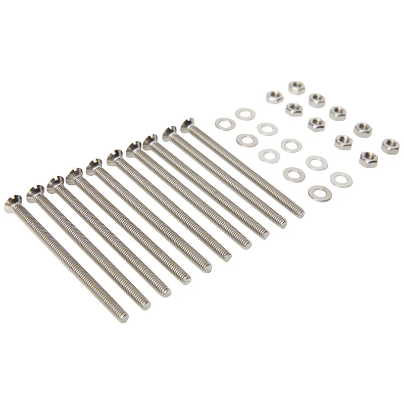 AHC A2SLTCSK460B10 M4 x 60 mm Stainless Steel Slotted Countersunk