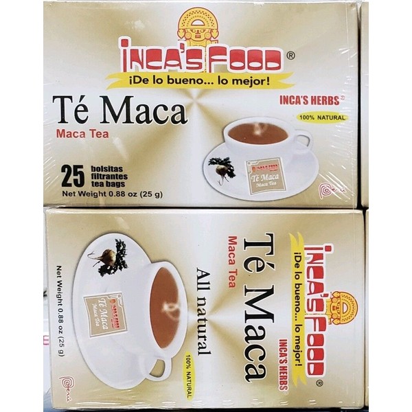 MACA TEA 50 BAGS 100% NATURAL ENERGY GREAT QUALITY DIRECT FROM PERU !
