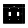 Decorative Wall Switch Cover Plate - Light Brown Stone Texture