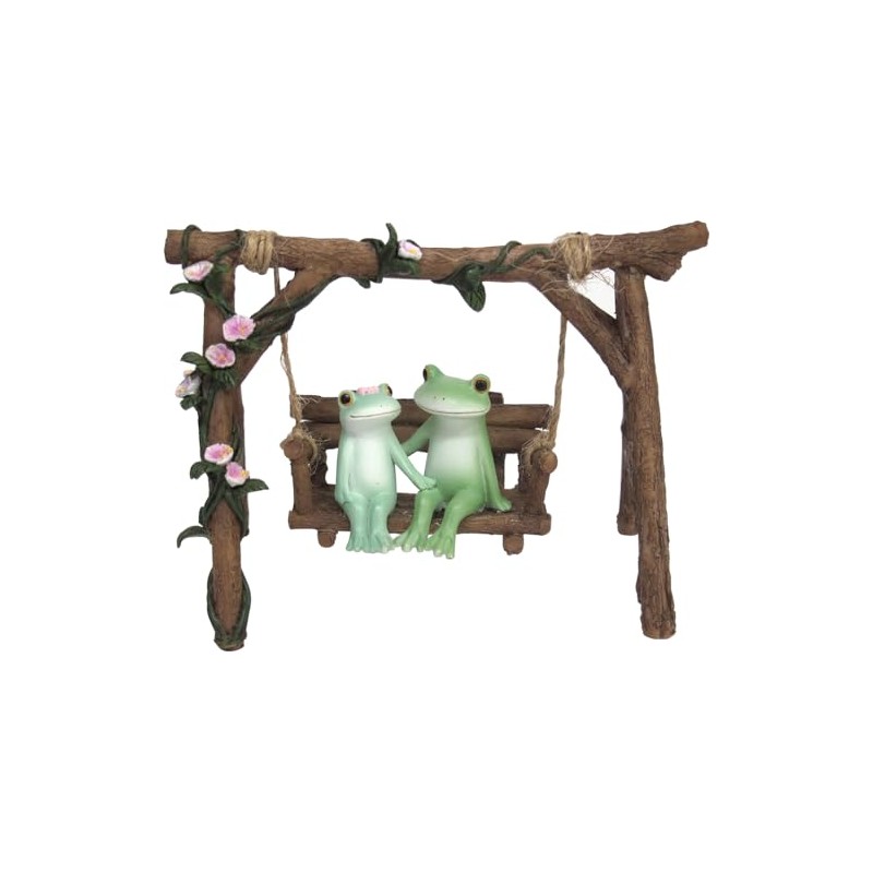 Daikai Copo Swaying Bench Couple Figurine 72670