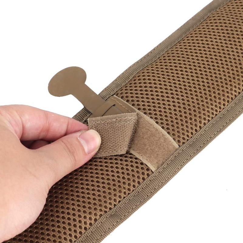 DETECH Tactical Padded Patrol Molle Battle Belt Adjustable Hunting Waist