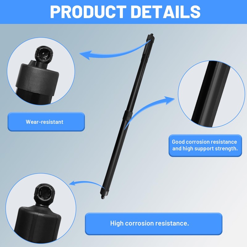 AZ-HAPPYMALL Rear Right Hatch Tailgate Lift Supports Shock Struts -
