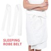 WOFASHPURET Bathrobe Belt Straps Hotel Robe Replacement Cotton Replacement Clothing