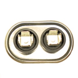 OneTrip Parts USA Run Capacitor 3 UF - 3 MFD 370 VAC Flat Oval