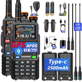 BAOFENG 5RH PRO GPS APRS 10W Ham Radio Handheld | UV-5R Mini New Version