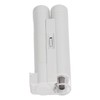 LED Lighted Pocket Microscope 150X Double Tube Portable Handheld Microscopes