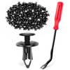 GOOACC 100PCS Nylon Bumper Fastener Rivet Clips for GM 21030249