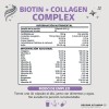 Biotin Collagen Complex Contiene Biotina Colágeno Ingredientes Vitaminas Colageno Multi
