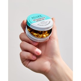 Acure The Essentials Argan Oil Capsules | Certified Organic Pure Cold Argan Oil, Single Use Capsules For All Skin Types, 30 Capsules