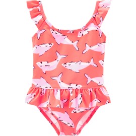 OshKosh B'Gosh - Una Pieza para niña, Impresión de tiburón., 14